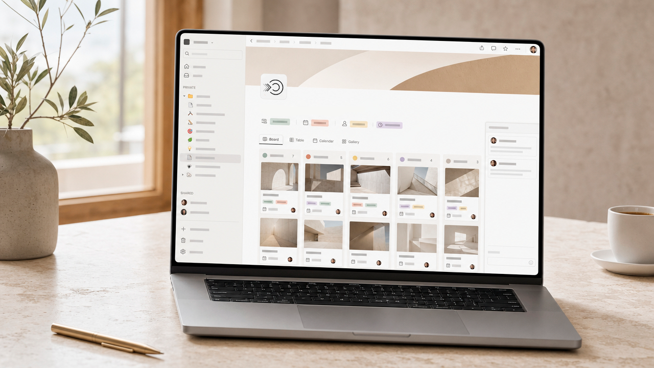 Template Notion para Interiores